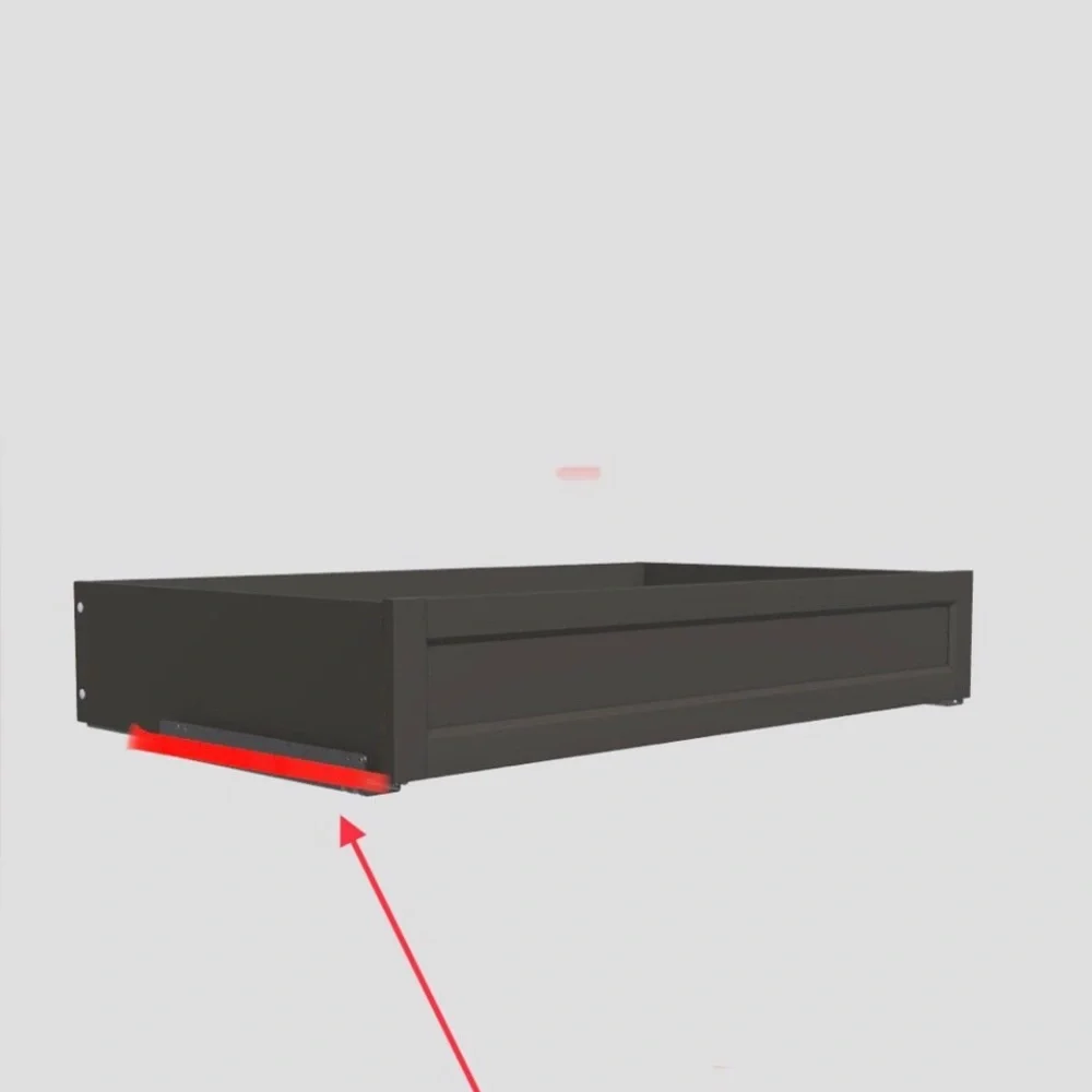 IKEA sliding rail for KOMPLEMENT 22 3/8” (depth) LEFT side drawer